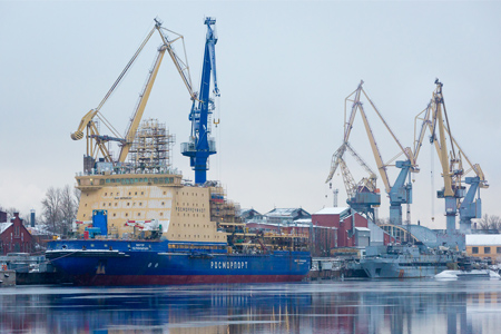 Дизель-электрический ледокол проекта 22600 «Виктор Черномырдин» («Адмиралтейские верфи»). Санкт-Петербург