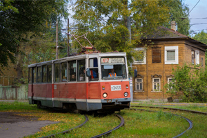 Трамвай КТМ-5 в Нижнем Новгороде